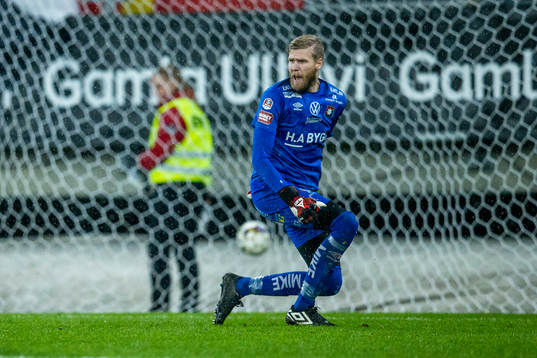 Örgrytes målvakt Fredrik Andersson