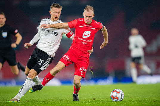 Erlend Dahl Reitan of Rosenborg and Petter Dahle Strand of