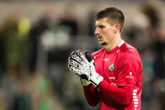 Örebros målvakt Bobby Allain