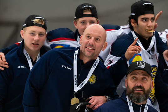 Stockholm Nords tränare Johan Olsson