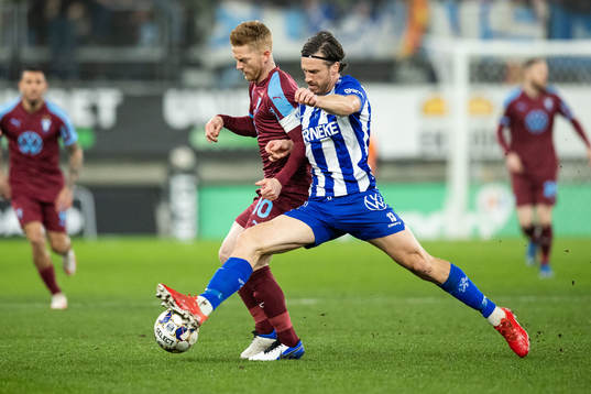 Malmö FFs Anders Christiansen och IFK Göteborgs Gustav