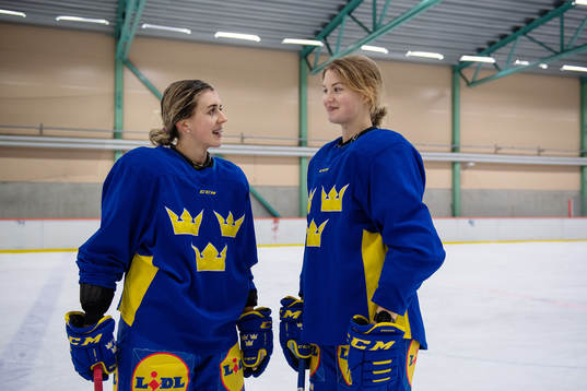 Linköpings Linnea Johansson och Jessica Adolfsson