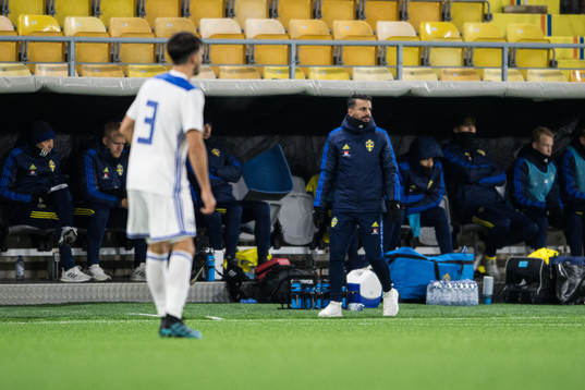 Head coach Poya Asbaghi of Sweden