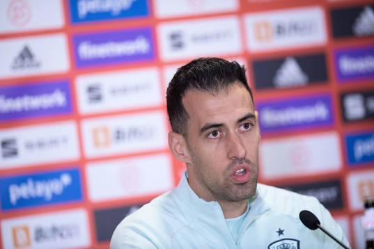 Sergio Busquets of the Spanish national football team