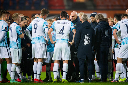 Ståle Solbakken, head coach of Norway