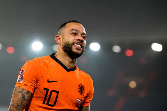 Memphis Depay of Netherlands