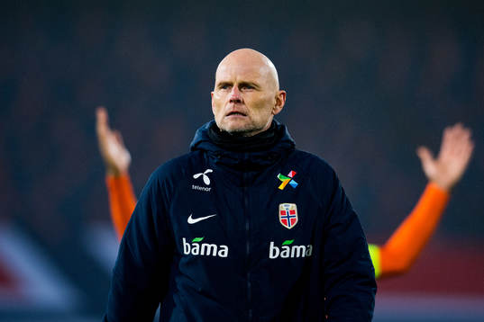 Ståle Solbakken, head coach of Norway
