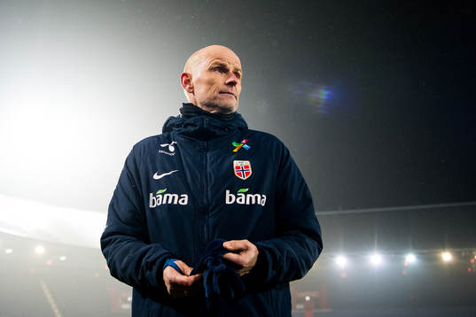 Ståle Solbakken, head coach of Norway