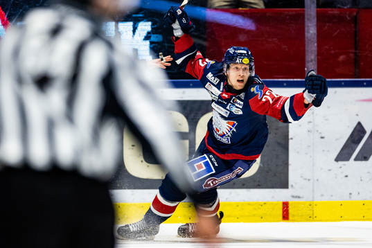 Linköpings Vilmos Gallo jublar