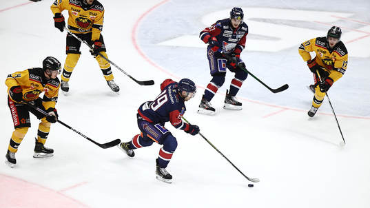 Linköpings Patrick Russel och Markus Ljungh