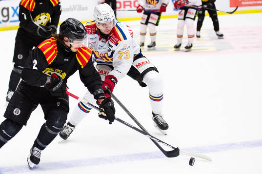 Malmö Redhawks Christoffer Forsberg och Brynäs Kristofer