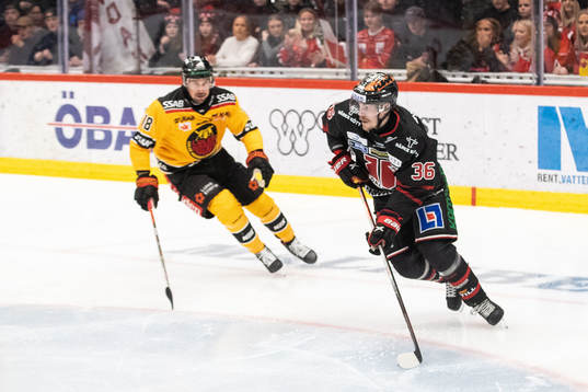 Luleås Sami Lepistö och Örebros Emil Larsson