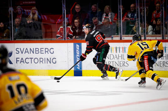 Örebros Robin Kovacs och Luleås Carl Mattsson