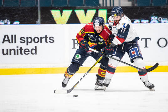 Djurgårdens Sebastian Strandberg och Linköpings Brian