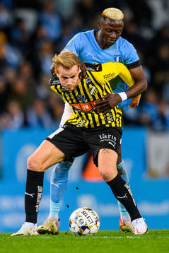 Häckens Jasse Tuominen och Malmö FFs Bonke Innocent