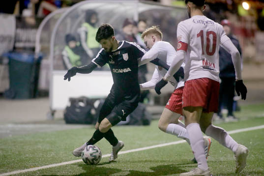 Assyriska Christian Aphrem och Hudiksvall Pelle Hedlund