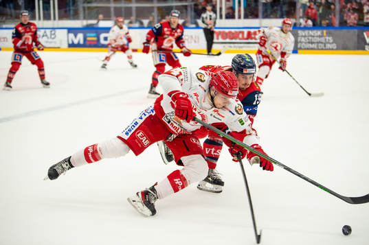 Troja/Ljungbys Julius Vähätalo och Västerviks Jens