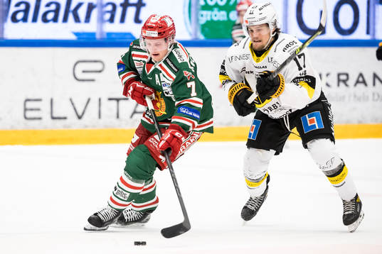 Moras Isak Pantzare och Västerås William Wikman