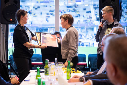 Anette Börjesson is awarded Alvas pris