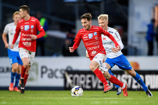 Norrbys Luis Argudo och Värnamos Felix Wennergrund