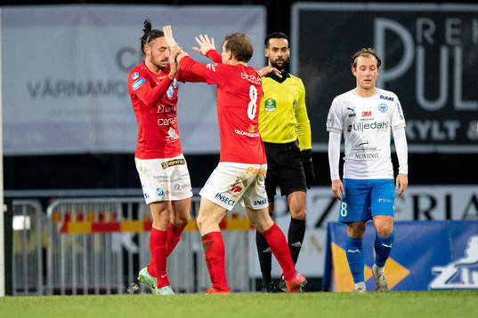 Norrbys Dijan Vukojevic jublar