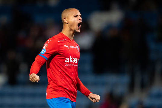 Helsingborgs Anthony van den Hurk jublar