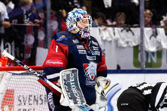 Linköpings målvakt David Rautio