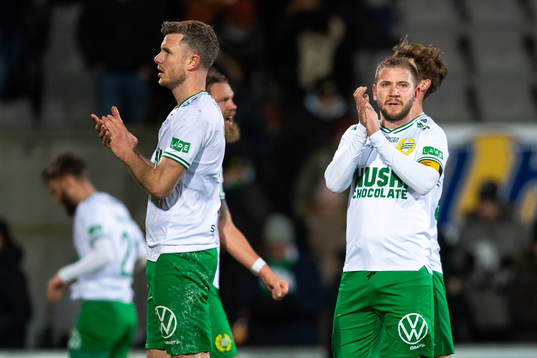 Hammarbys Richard Magyar och Darijan Bojanic