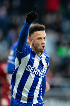 IFK Göteborgs Tobias Sana jublar efter 2-0