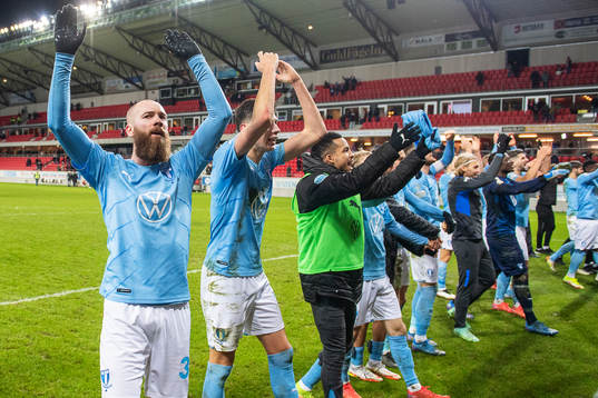 Malmös Jo Inge Berget jublar