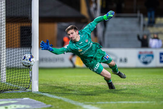 Örebros målvakt Bobby Allain