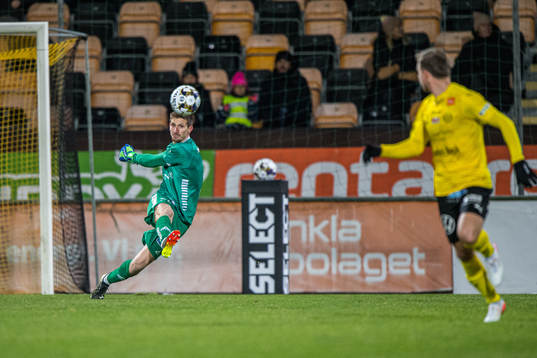 Örebros målvakt Bobby Allain