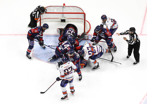 Spel framför Linköpings mål