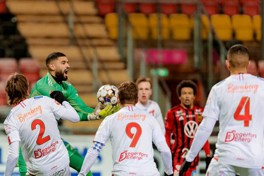 Östersunds målvakt Sixten Mohlin
