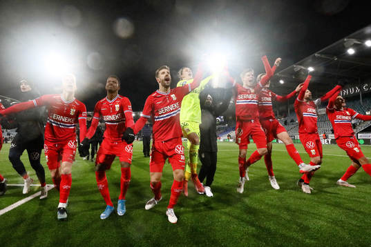 IFK Göteborg med Mattias Bjärsmyr jublar