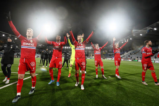 IFK Göteborg med Mattias Bjärsmyr jublar