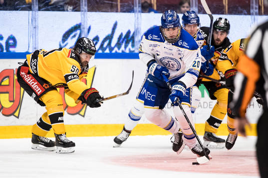 Luleås Daniel Sondell och Leksands Lian Bichsel
