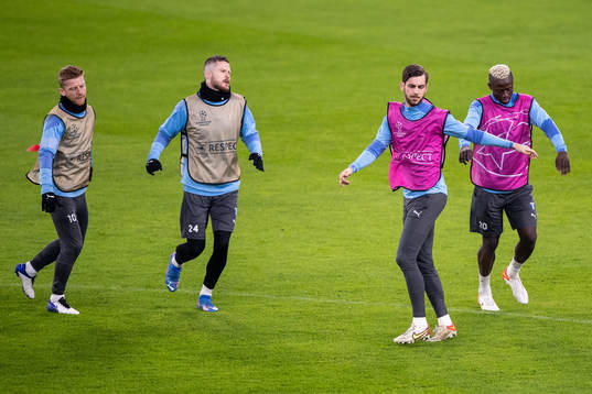 Anders Christiansen, Lasse Nielsen, Adi Nalic and Bonke