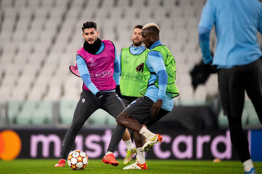 Antonio Colak and Bonke Innocent