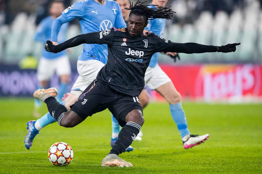 Moise Kean of Juventus