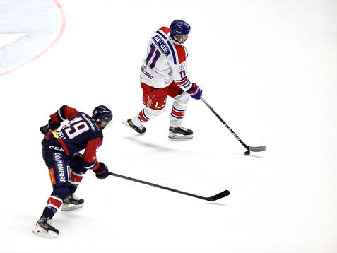 Oskarshamns Joakim Thelin och Linköpings Benjamin Maxwell