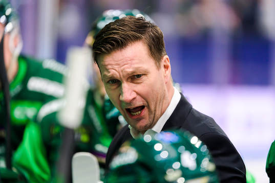 Färjestads tränare Johan Pennerborn