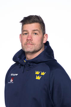 Doctor Ryan Allenby of the Swedish under-20 national ice