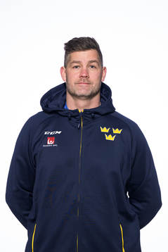 Doctor Ryan Allenby of the Swedish under-20 national ice