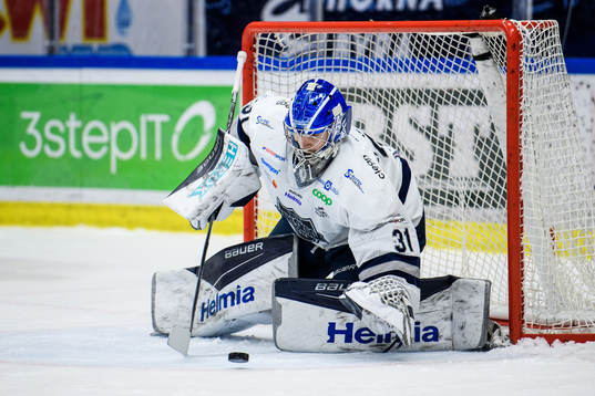 Karlskogas målvakt Marcus Hellgren Smed