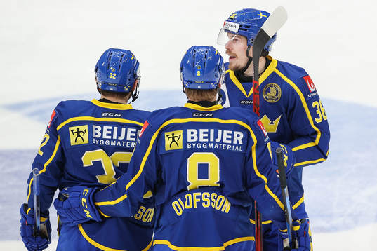 Lukas Bengtsson, Fredrik Olofsson and Emil Larsson of