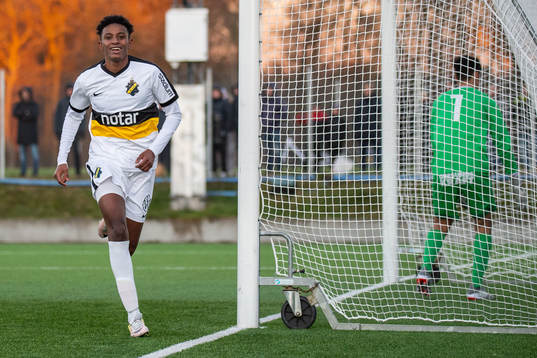 AIKs Amar Abdirahman Ahmed jublar