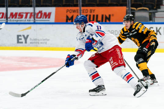 Oskarshamns Joakim Thelin och Skellefteås Adam Wilsby