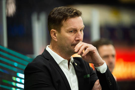 Färjestads tränare Johan Pennerborn