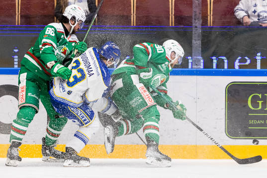 Rögles Eric Gelinas och Ted Brithén